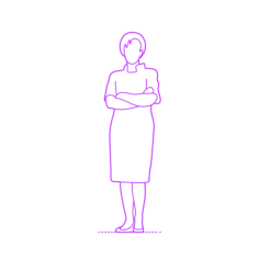 Pop Culture Politics Christine Lagarde Line Art Svg Vector, Free Vectors File